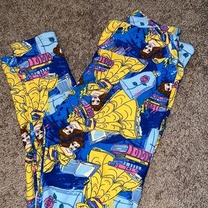 Beauty and the Beast LuLaRoe OS Leggings